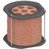 Aufsatzspeicher - 3 Speicherringe 68 kg