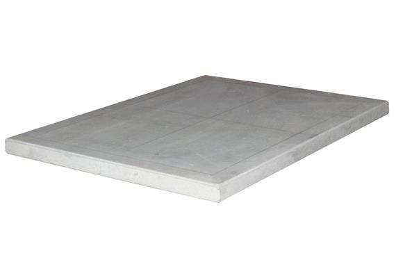 Betonplatte für den Unterbau - 128/96/6 cm