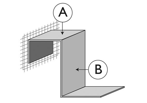 BRULA Abdeckungs.Aufhängung B/A 40/30