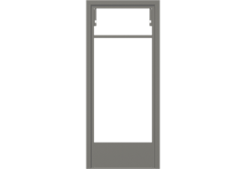 Einbauzarge 480x830 T50 ob. RT + un. Bl.