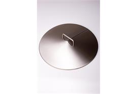 Fiba Deckel aus Inox D 80 cm - D 80 cm