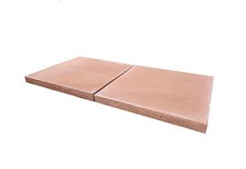 Handgeformte Tonbodenplatten - 30 x 30 cm