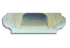 Isolier-Unterboden zu Backofen Cupola