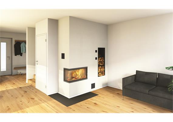 Komplett-Speicherofen New Versura - L114/B64/H250 cm