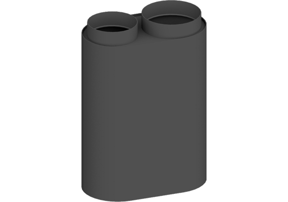 Nachheizkasten Stahl NHK S H50