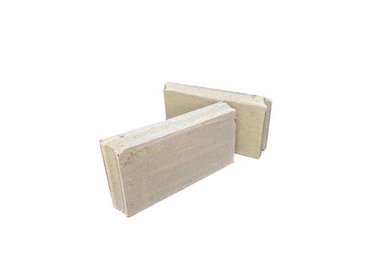 Schamotte A35 Nut + Falzstein - 25/12/4 cm
