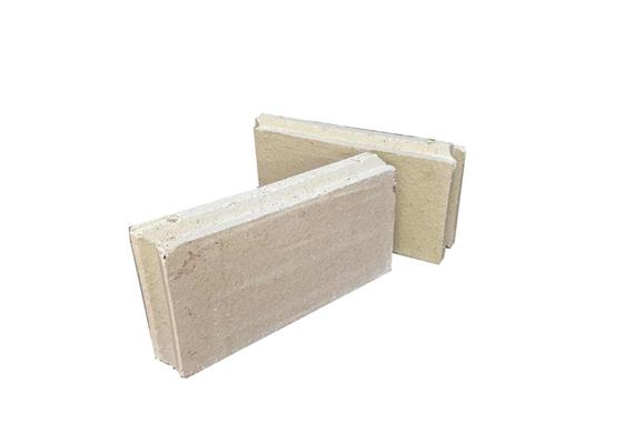 Schamotte A35 Nut + Falzstein - 25/12/5 cm