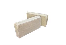 Schamotte A35 Nut + Falzstein - 25/12/5 cm