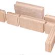 Schamotte A35 Nut + Falzstein - 25/12/5 cm | Bild 2