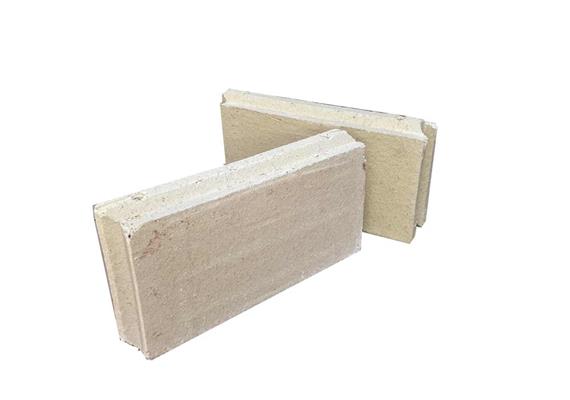 Schamotte A35 Nut + Falzstein - 30/15/6,5 cm