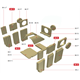 Schamotte-Paket Profi W12 LF 14 ABF