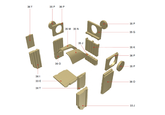 Schamotte-Paket Profi W7+P7 mAufs.sp ALT