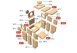 Schamotte-Satz Profi Plus 12 Alte LF