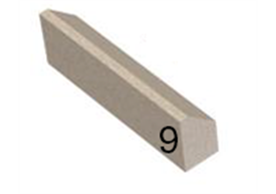 Schamotte Vorderstein/Riemchen Change MB