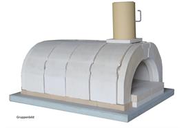 Systemofengewölbe mit normaler Front - 120 / 120 cm