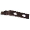 Verschlusslasche 15x3x82 sw Crea/Conc