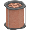 Aufsatzspeicher - 4 Speicherringe 83 kg