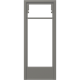Einbauzarge 420x790 T50 ob. RT + un. Bl.