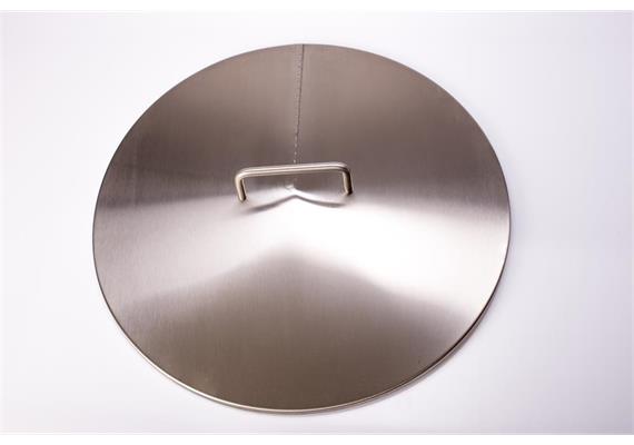 Fiba Deckel aus Inox D 100 cm - D 100 cm