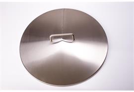 Fiba Deckel aus Inox D 100 cm - D 100 cm