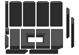 IAK Wand Ekko L/R84(34) H51 SGA