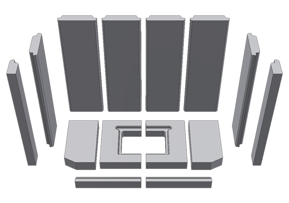 IAK Wand Lina GT 73 H63 SGW