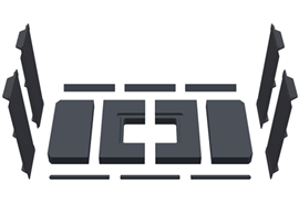 IAK Wand Lina TV 87 H51/57 GRW