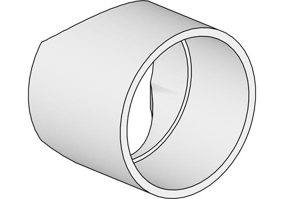 ISO-Rauchrohranschluss, D=200mm
