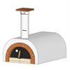 Kompletter Pizzaofenbausatz, verputzt,  normale Front - 100 x 60 cm