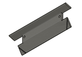 Luftplatte SH 9/11 T/G 60x282 lackiert