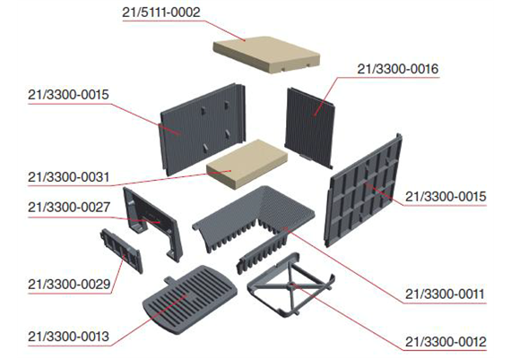 Rostlager Format 6 TR 8