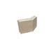 Schamotte A35 Nut + Falz Eckstein 135° - 12/12/5 cm