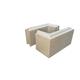 Schamotte A35 Nut + Falz Eckstein rechts - 25/12/5 cm