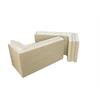 Schamotte A35 Nut + Falzr Eckstein links - 30/15/6,5 cm