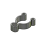Spannclip D=8,5 H=4,0 Bd 0,5R/P/L