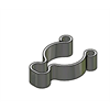 Spannclip D=8,5 H=4,0 Bd 0,5R/P/L