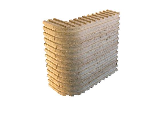 Waffelstein 45/90°/R70, 25(12,5)x25x4,5cm - 25/25/4.5 cm