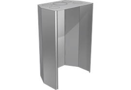Warmluftmantel Lina 45/. kpl (o. L4580)