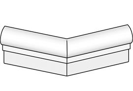 BRULApor Pick-Simsecke 45° (aussen)