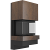 E2 Feuertisch ZSB Keramik Corten steel