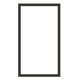 Einbauzarge 871x520x25 für HE 9-12 kW