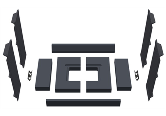 IAK Wand Lina TV 67 H51/57 GRW