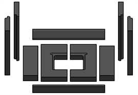 IAK Wand Lina TV 67 H51 SGA
