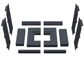 IAK Wand Lina TV 73 H51/57 GRW