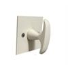 Klappengriff Stahl weiss - 60 x 60 mm