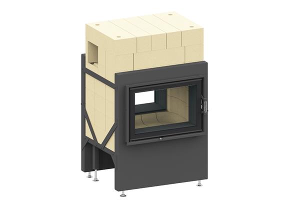 Komplett-Feuerraum, Typ D plus Tunnel