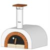 Kompletter Pizzaofenbausatz, verputzt,  normale Front - 60 x 70 cm