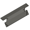 Luftplatte SH 9/11 T/G 60x282 lackiert