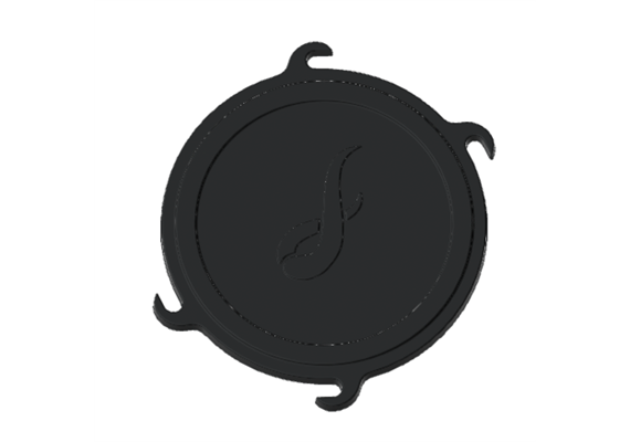 Revisionsdeckel GG mit Logo d155 la