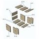 Schamotte-Paket Profi V